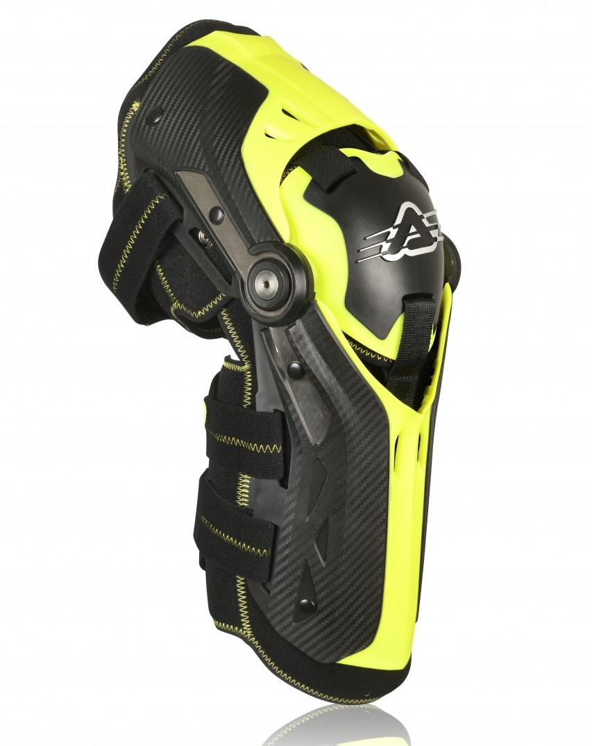 Acerbis KNIESCHUTZ GORILLA schw./gelb