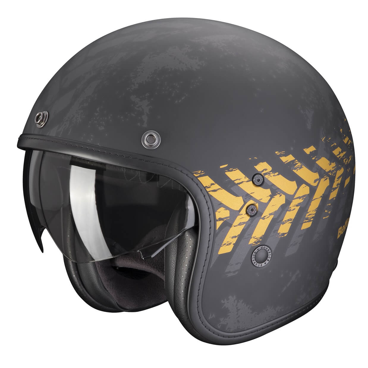 *Scorpion BELFAST EVO NEVADA mattblack-gold