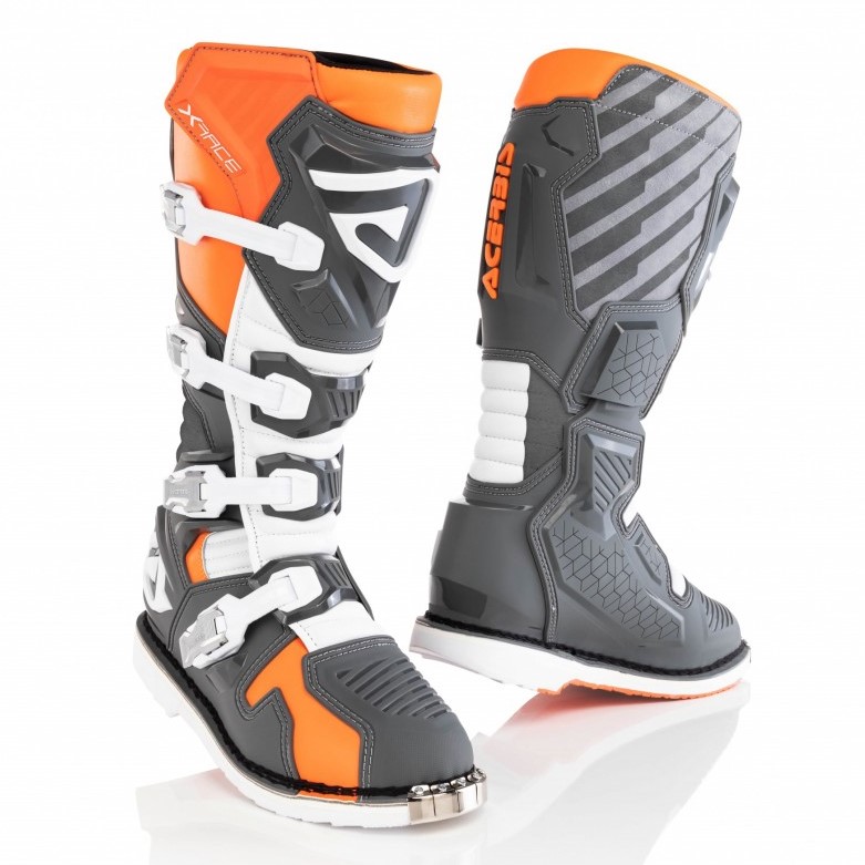 AC STIEFEL X-RACE orange/grau