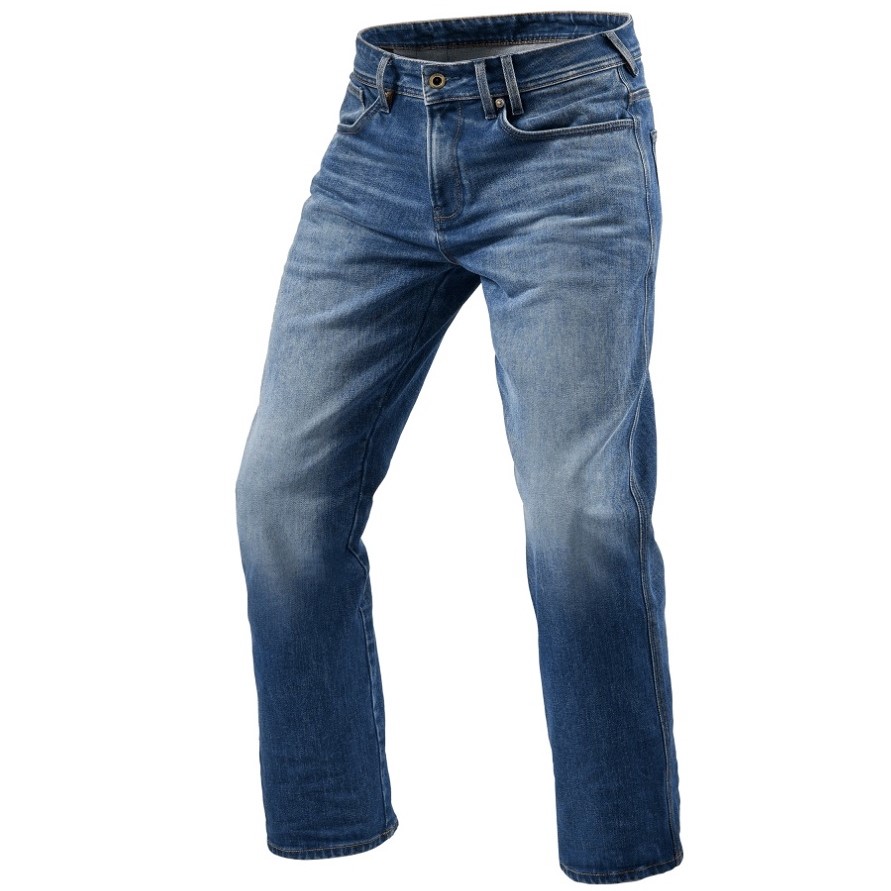REV'IT Jeans Philly 3 LF Mittelblau Used