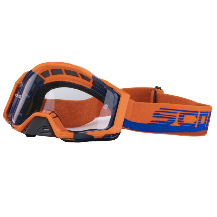 *Brille Scorpion Cross Orange-Blue E21