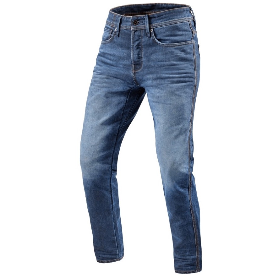 REV'IT Jeans Reed SF Mittelblau Used L34,