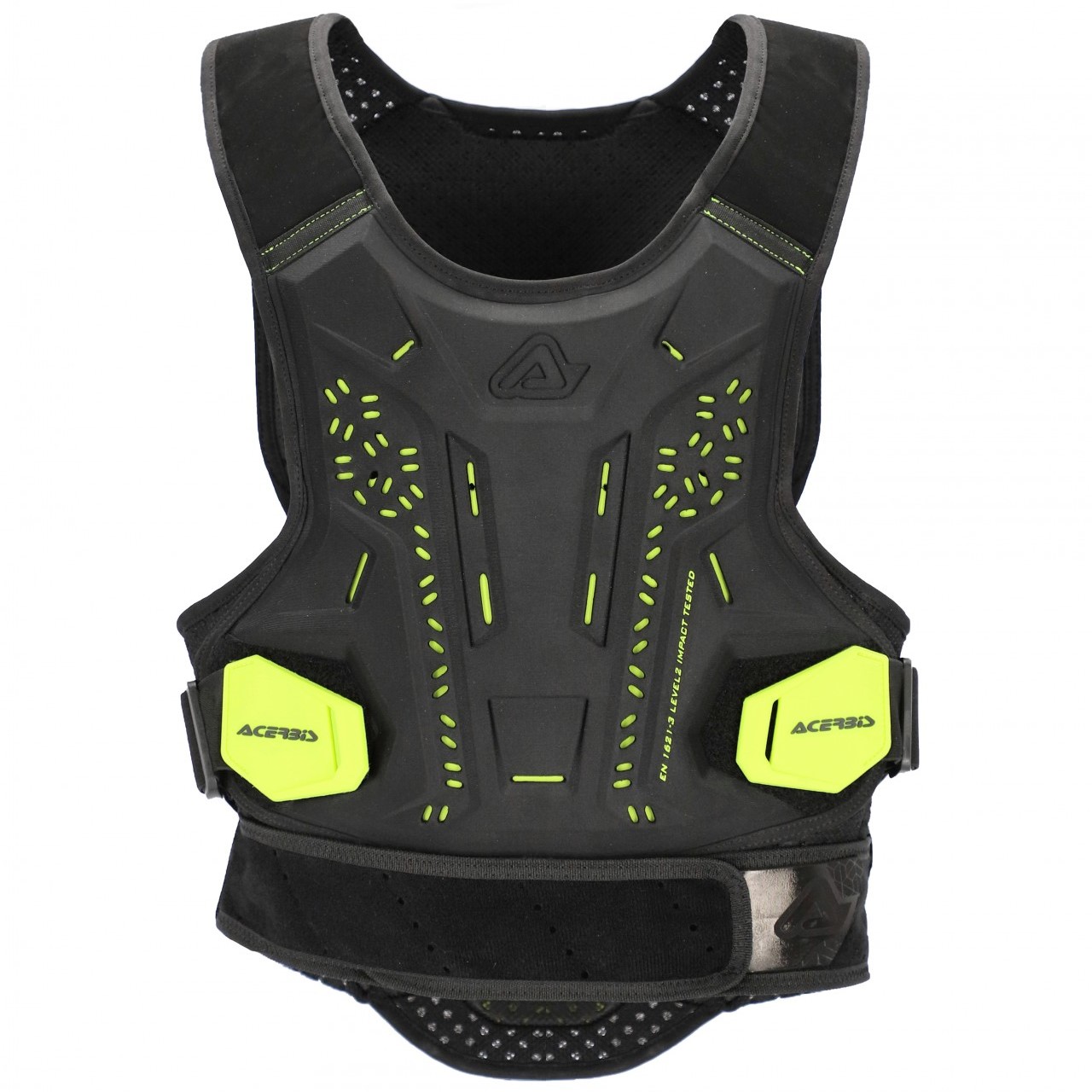 Protektorenjacke Dna schw./gelb