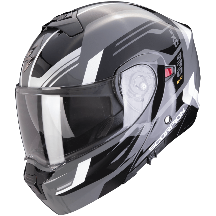 *Scorpion EXO-930 EVO SIKON Grau-Schwarz-Weiss