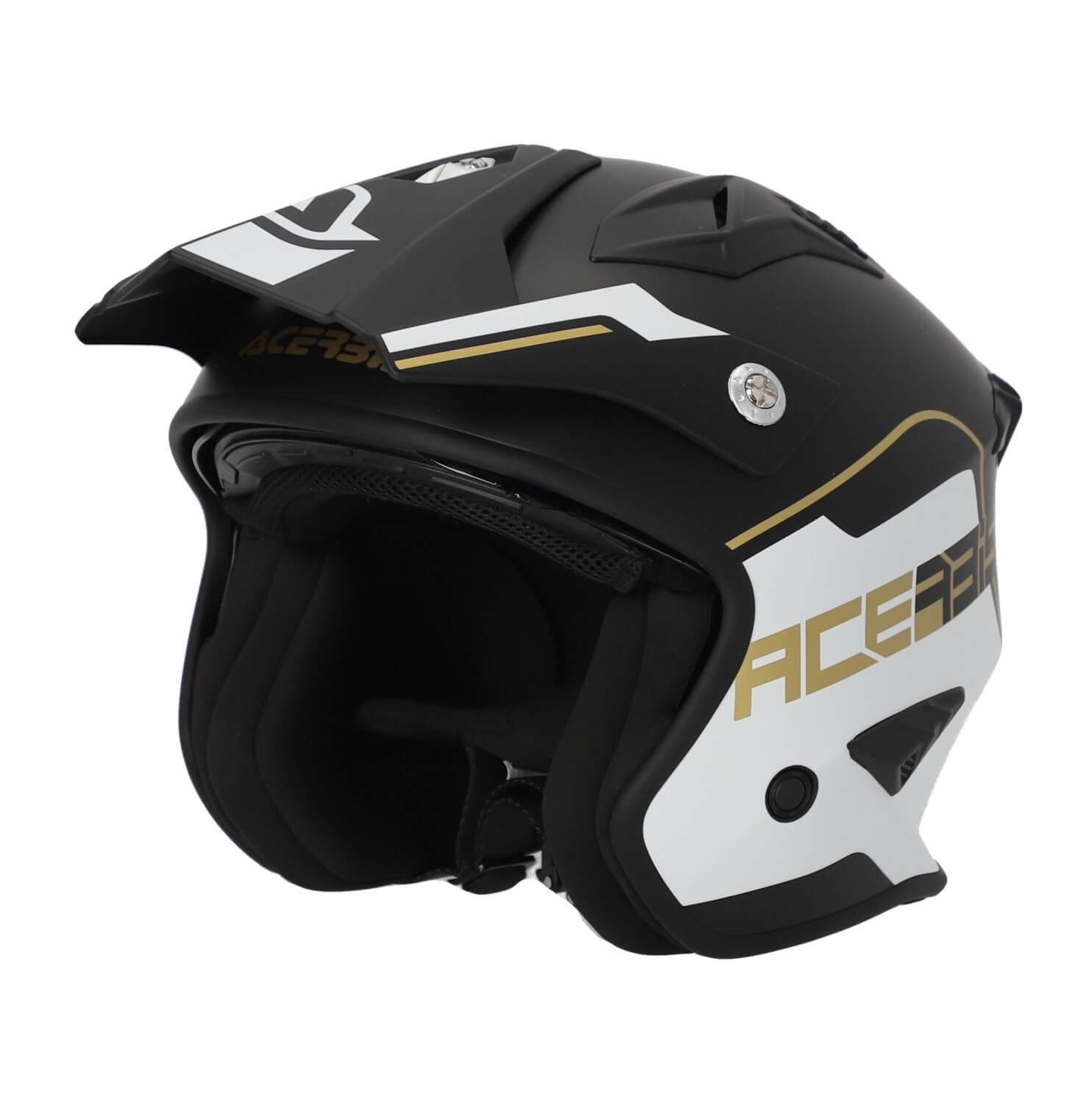Helm AC Jet Aria 22-06 black/gold