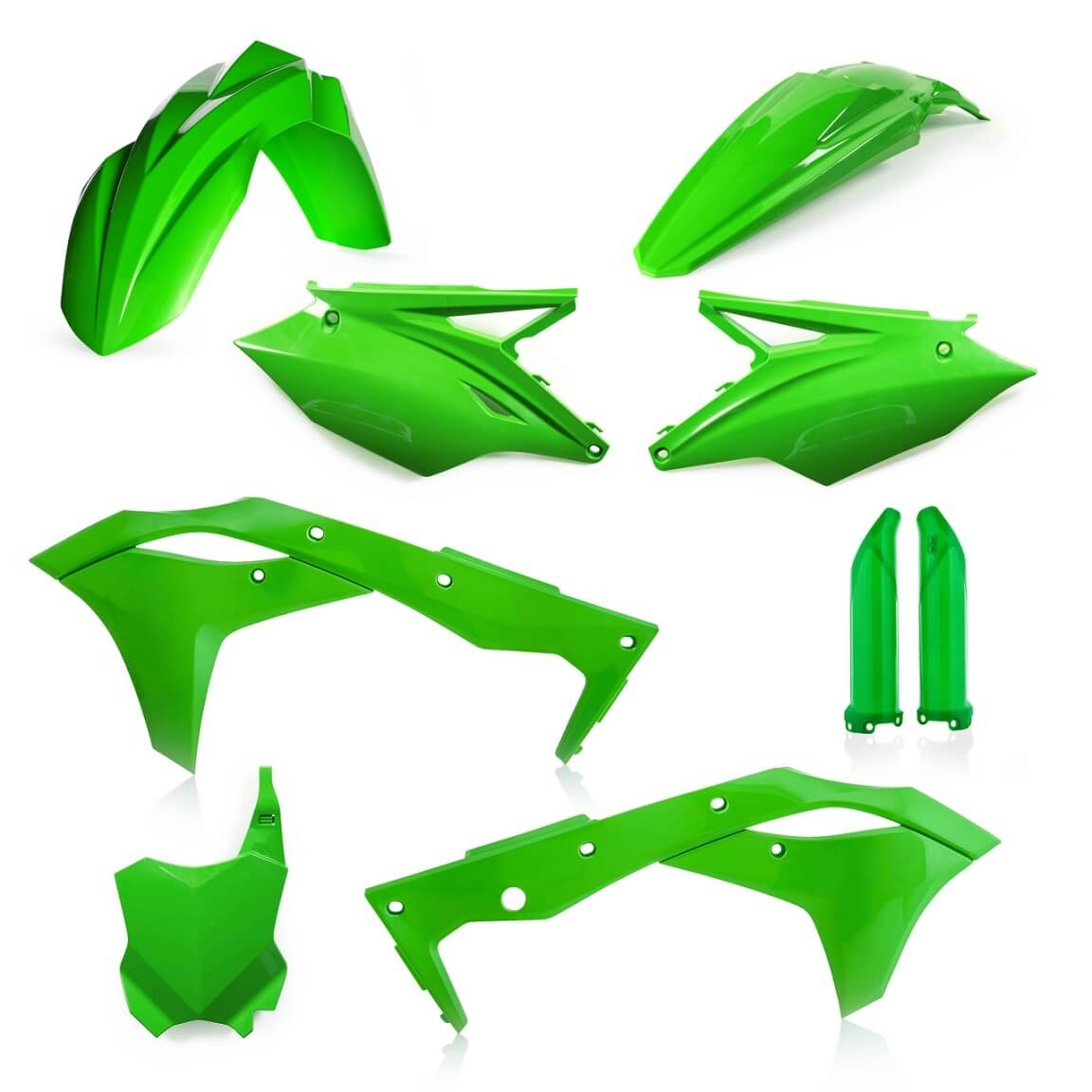 Acerbis Plastikkit für Kawasaki KXF250  grün