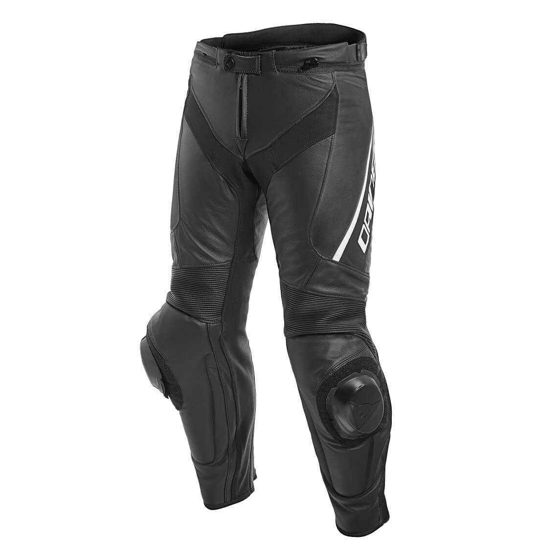 DA  Delta 3   Short/Tall Leather Pants  Black/Black/White