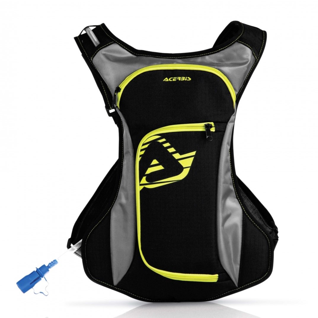 Rucksack AC Acqua Drink 2Liter schwarz/gelb