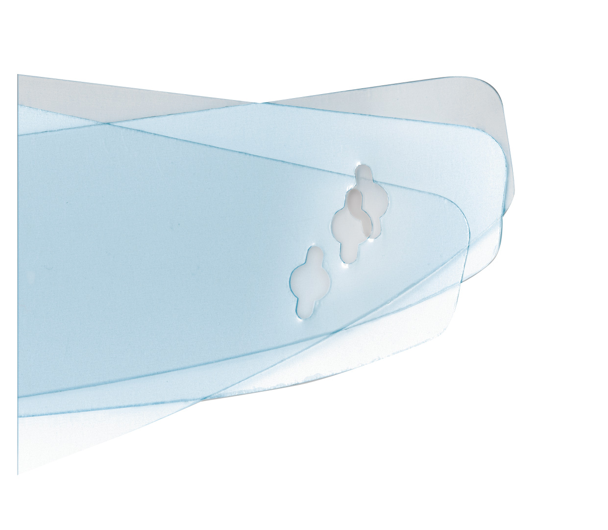 Shoei CWF-1/CWR-F Abreissfolie klar (5 Stck. p.Lage)