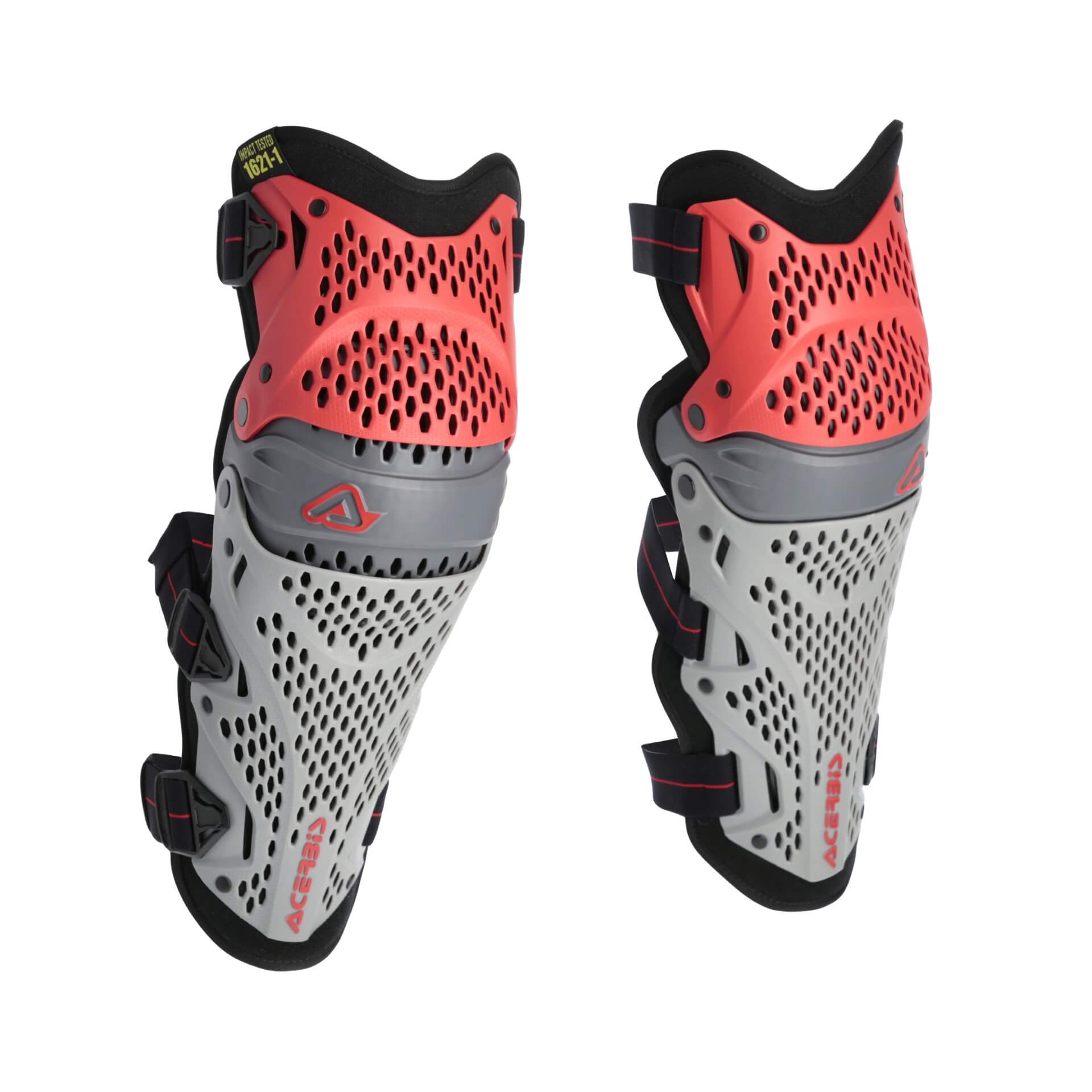 Acerbis Knieschutz Impact PRO rot/grau