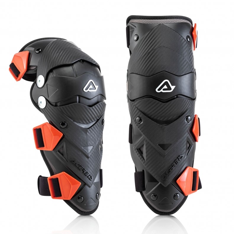 KNIESCHUTZ IMPACT EVO JUNIOR AC schw/rot