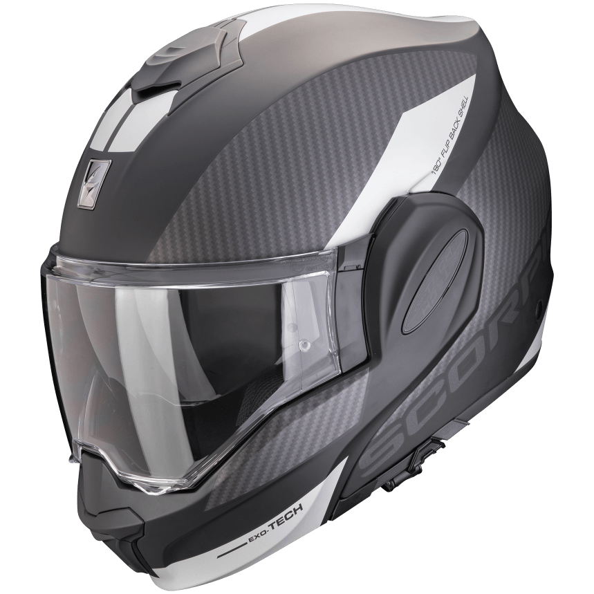 *Scorpion EXO-TECH EVO TEAM Mattschwarz-Silber