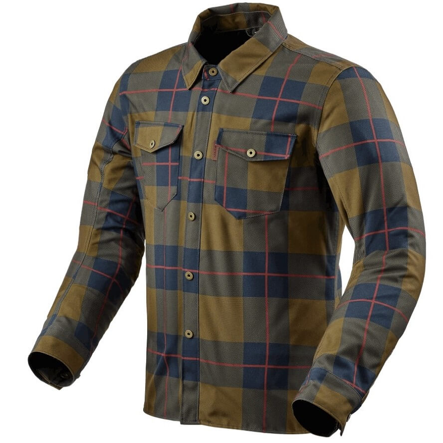 REV'IT Oberhemd Bison 2 H2O Ocker Gelb