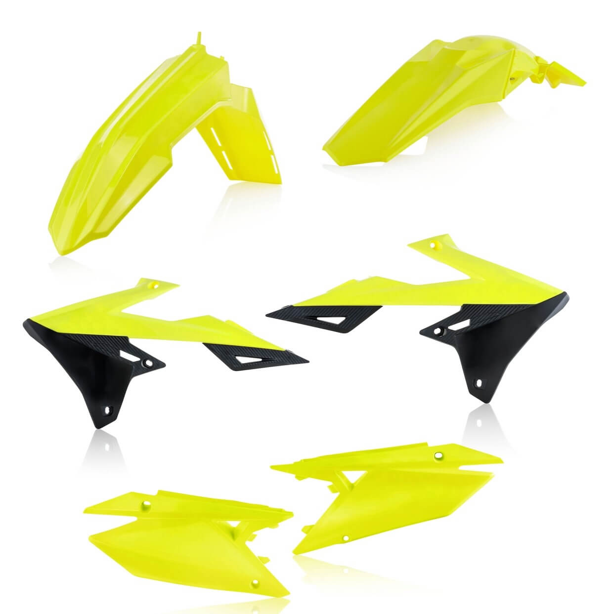 Acerbis Plastic Kit für RMZ 450  18 gelb 2