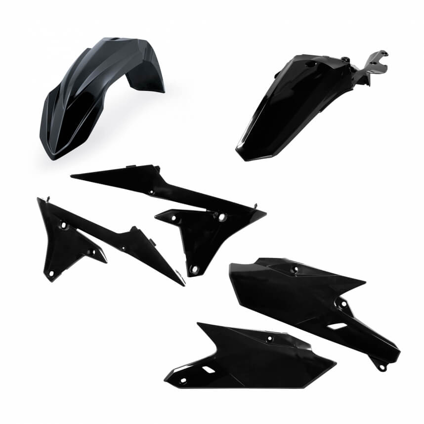 Acerbis Plastic Kit für WRF 250  15 schwarz