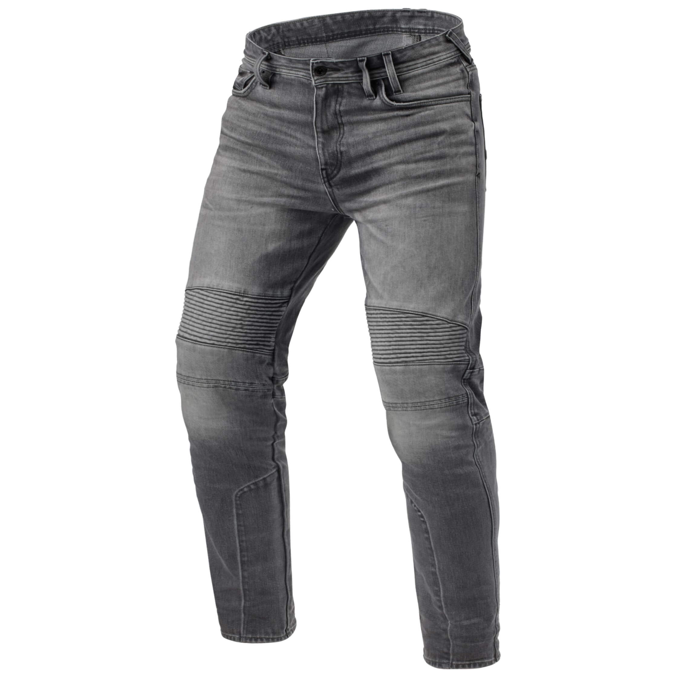REV'IT Jeans Moto 2 TF Mittelgrau Used