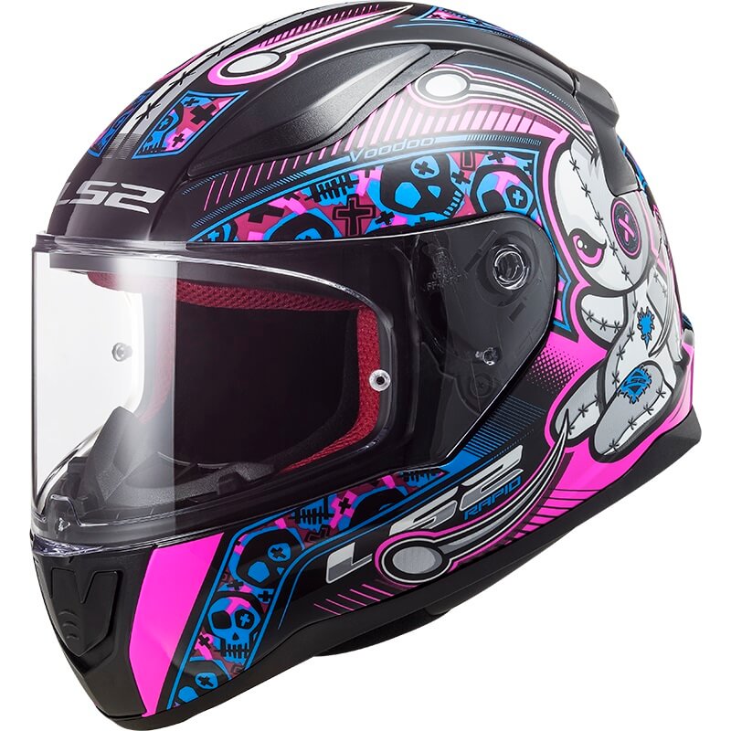 *LS2 FF353 RAPID MINI VOODOO BLACK FLUO PINK