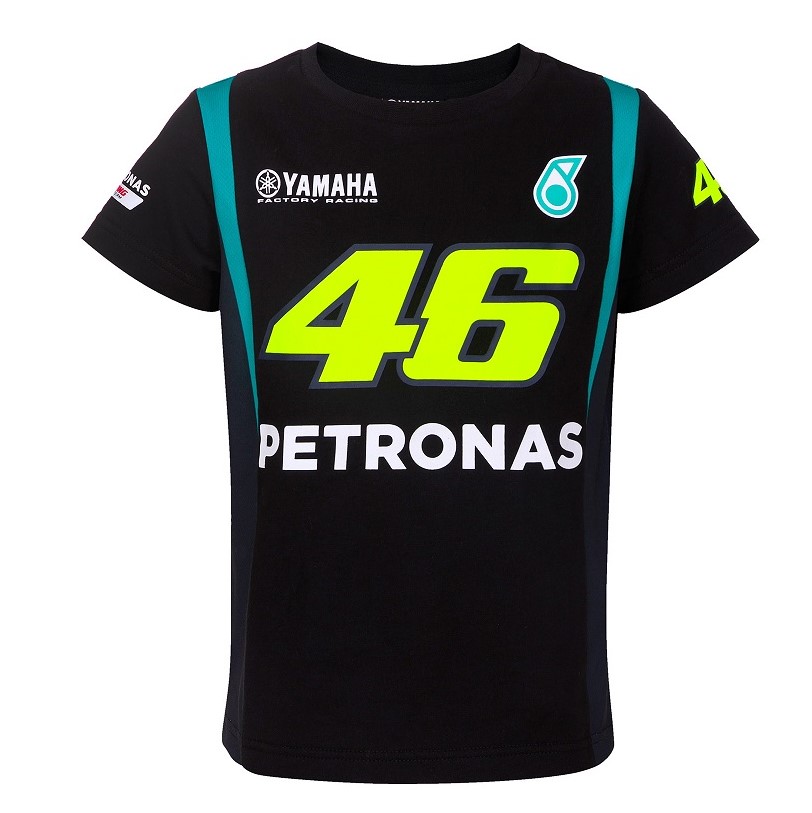 VR46 Petronas Kids T-Shirt Dual black