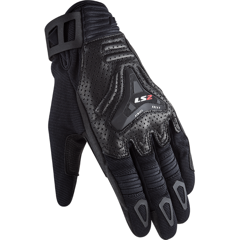 *LS2 ALL TERRAIN MAN GLOVES BLACK