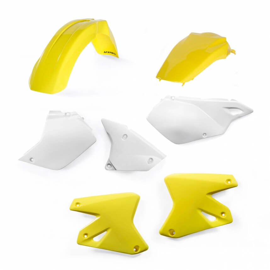Acerbis Plastic Kit für Suzuki gelb