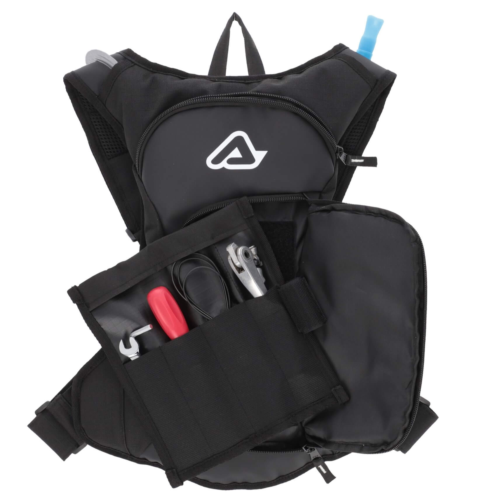 Rucksack AC Acqua Logo schwarz