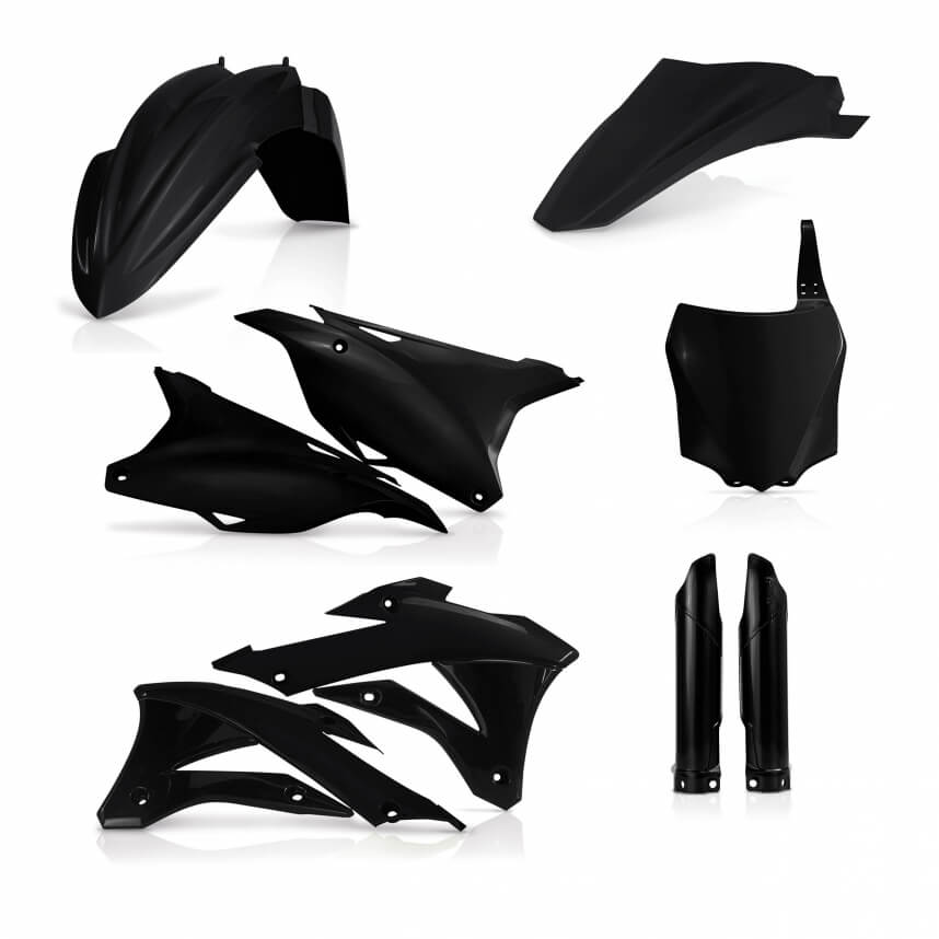 Acerbis Full Kit für Kawasaki Kawasaki 14 schwarz