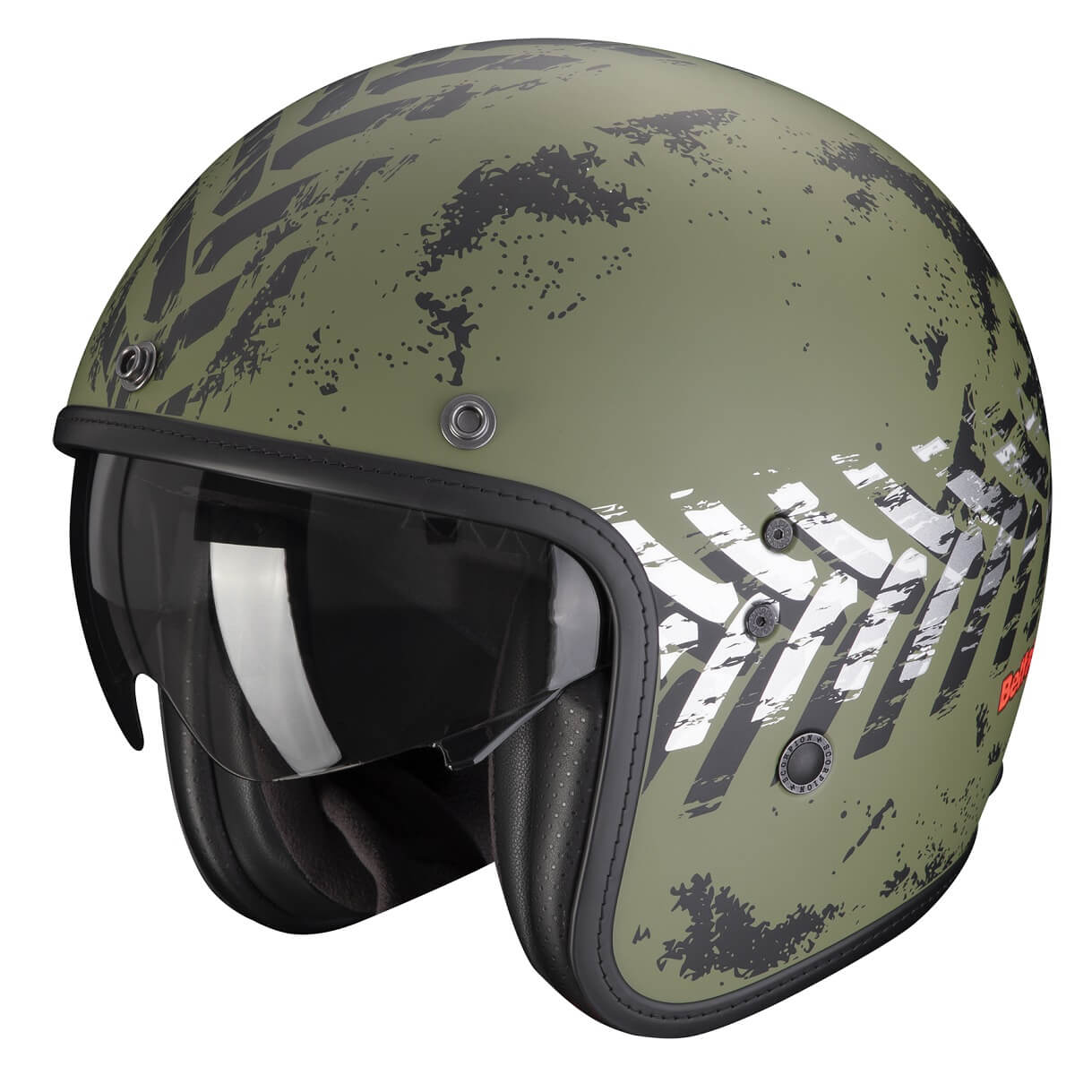 *Scorpion BELFAST EVO NEVADA mattgrün-silber