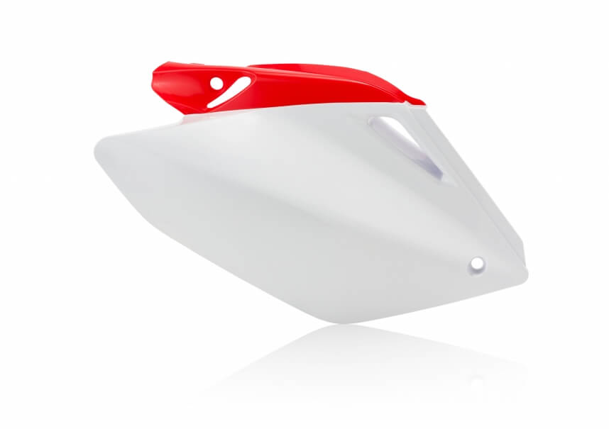 Acerbis Seitendeckel für Honda CRF250 04-05 weiß