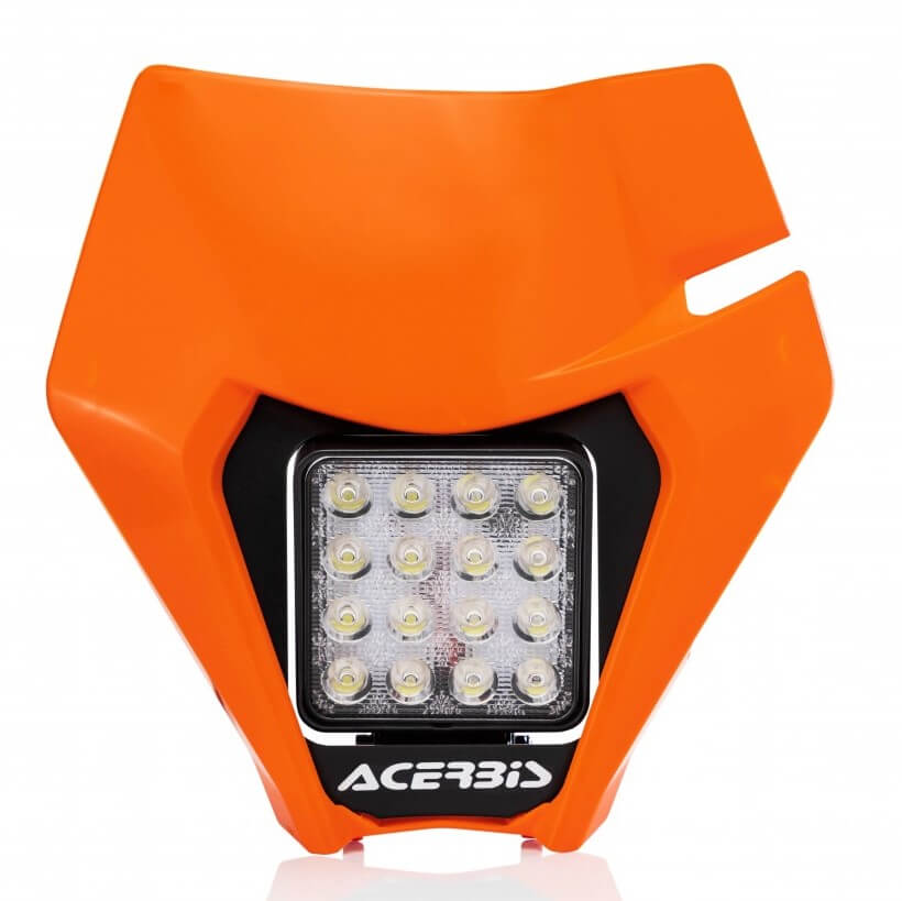 Acerbis Lichtmaske VSL für KTM   orange