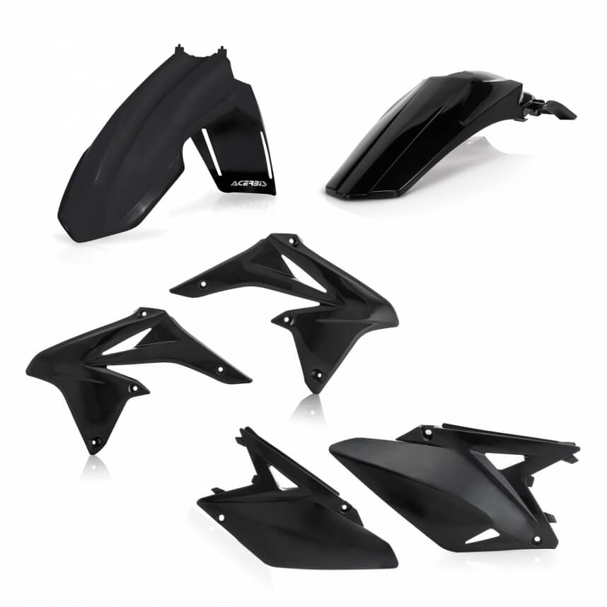 Acerbis Plastic Kit für RMZ 250  10-10 schwarz