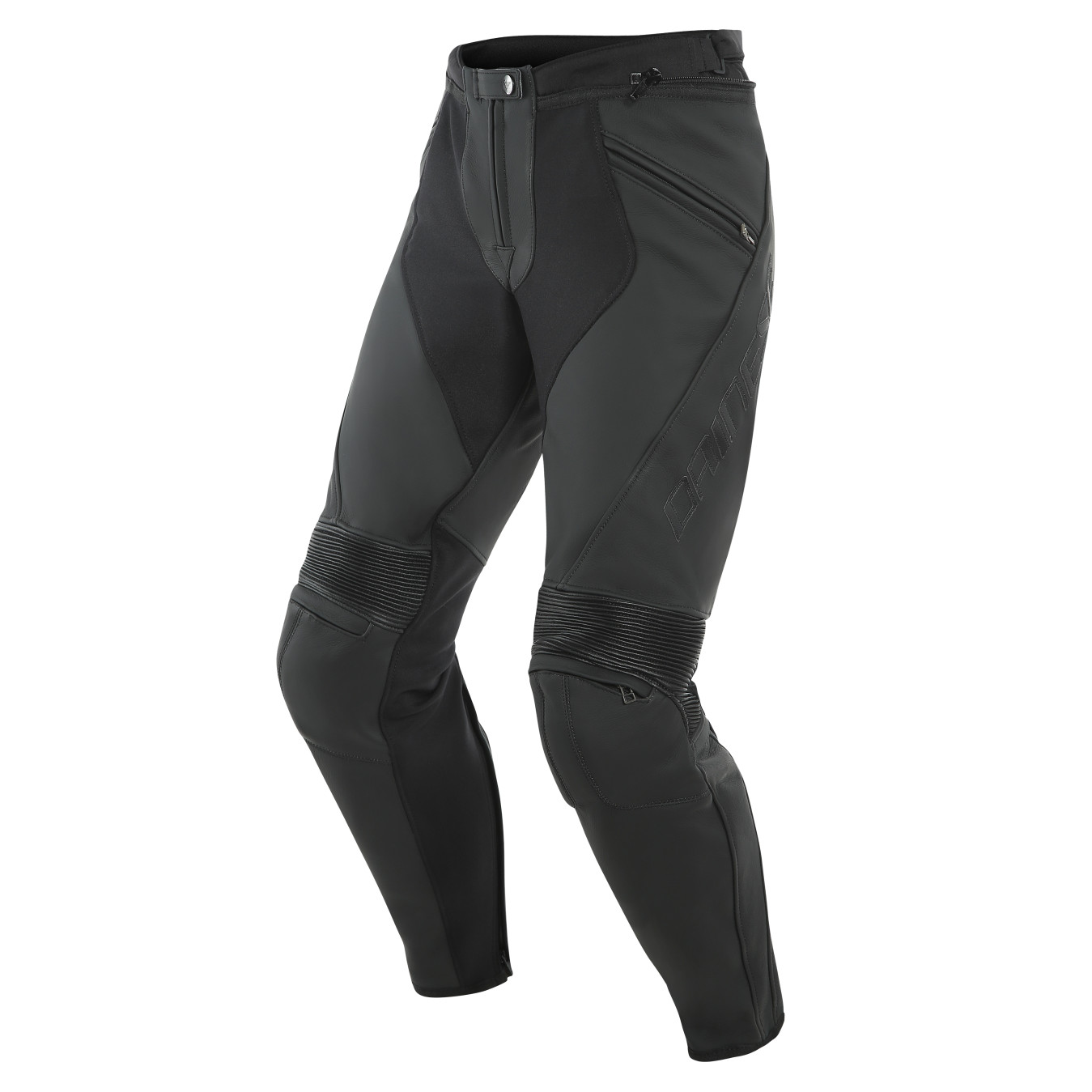 DA PONY 3 Lederhose black-matt