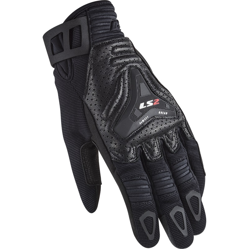 *LS2 ALL TERRAIN LADY GLOVES BLACK