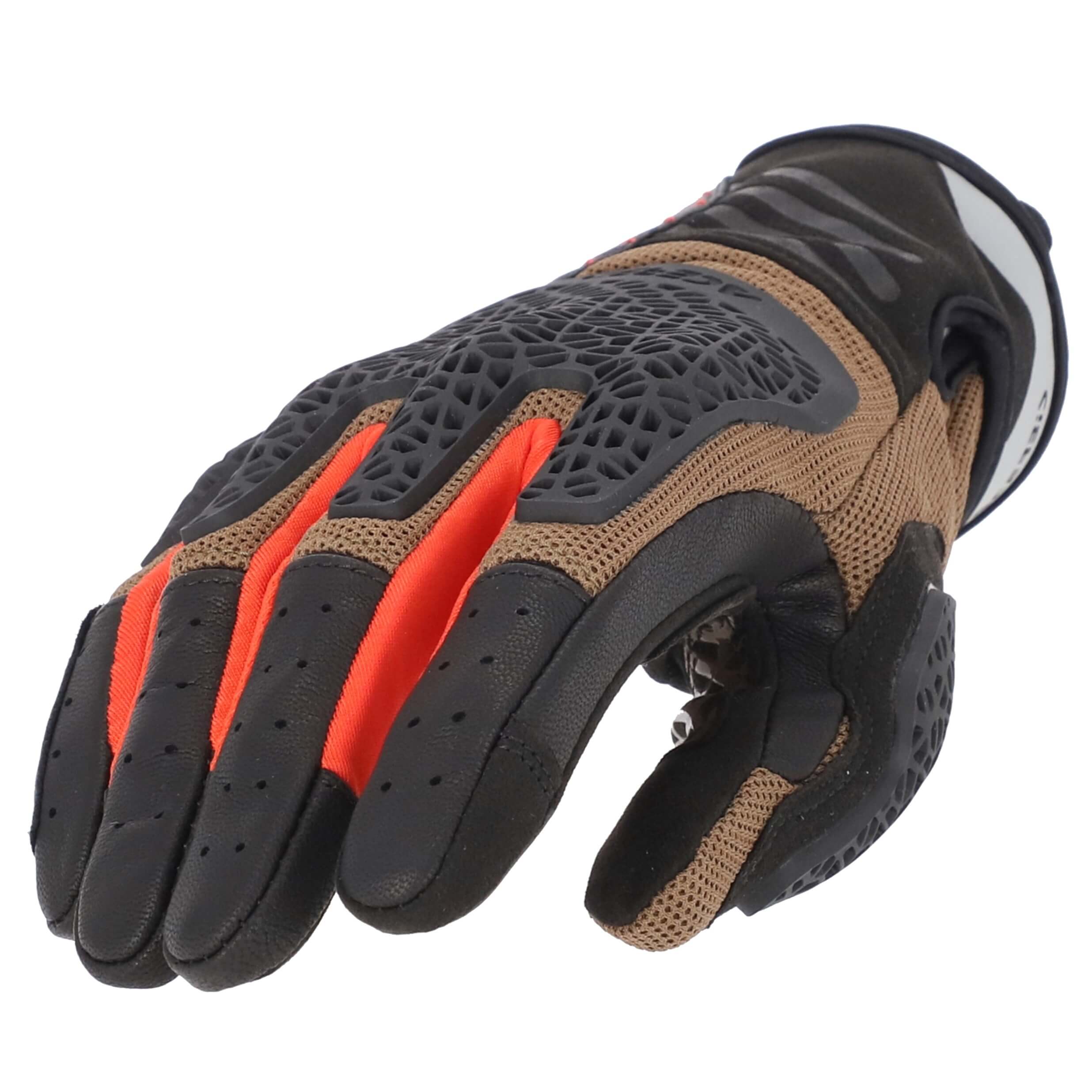 Acerbis Handschuh Crossover braun/orange