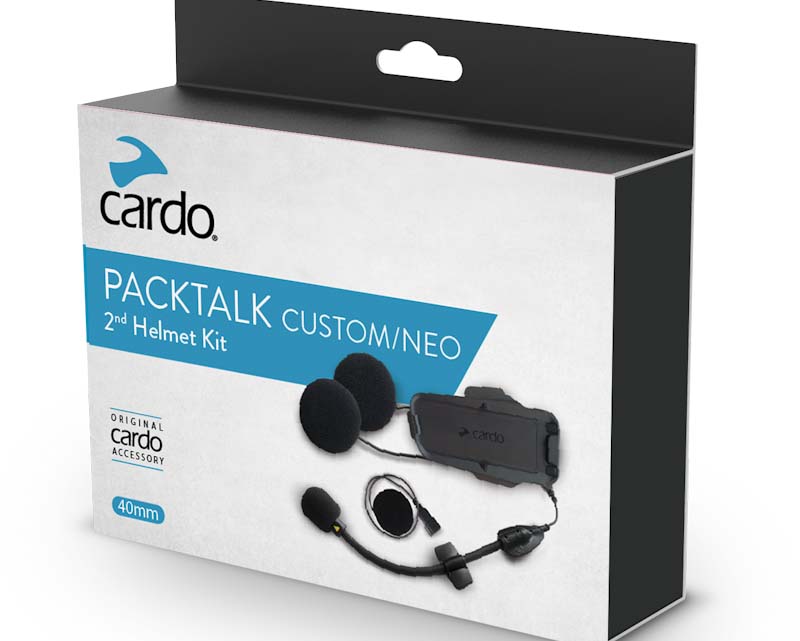Cardo Accessory PACKTALK CUSTOM/NEO 2ND HELMET KIT
