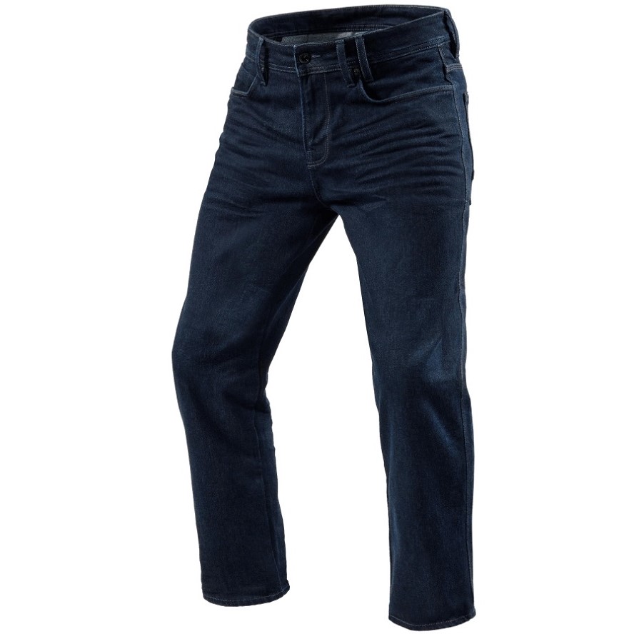 REV'IT Jeans Lombard 3 RF Dunkelblau Used L34,