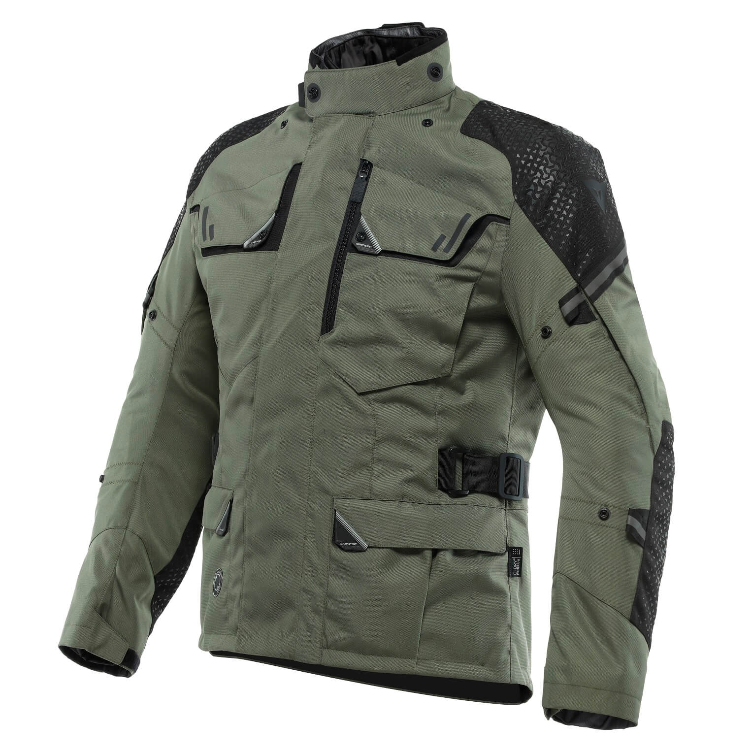 Dainese D-Dry Jacke Ladakh 3L army-green/black