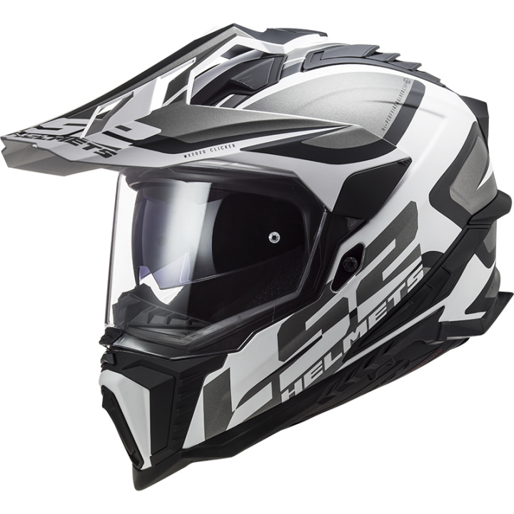 *LS2 MX701 EXPLORER ALTER MATT BLACK WHITE