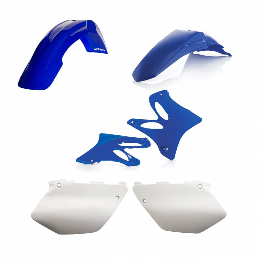 Acerbis Plastic Kit für Yamaha YZF250 blau/weiß