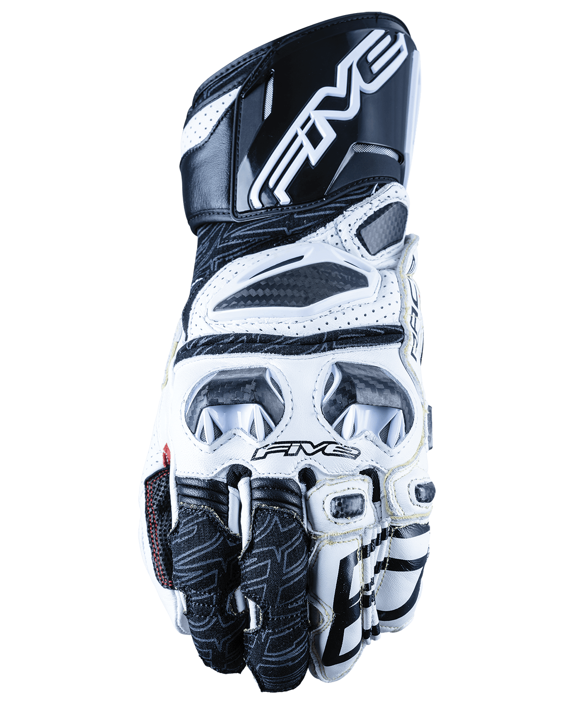 Handschuh RFX Race weiss-schwarz