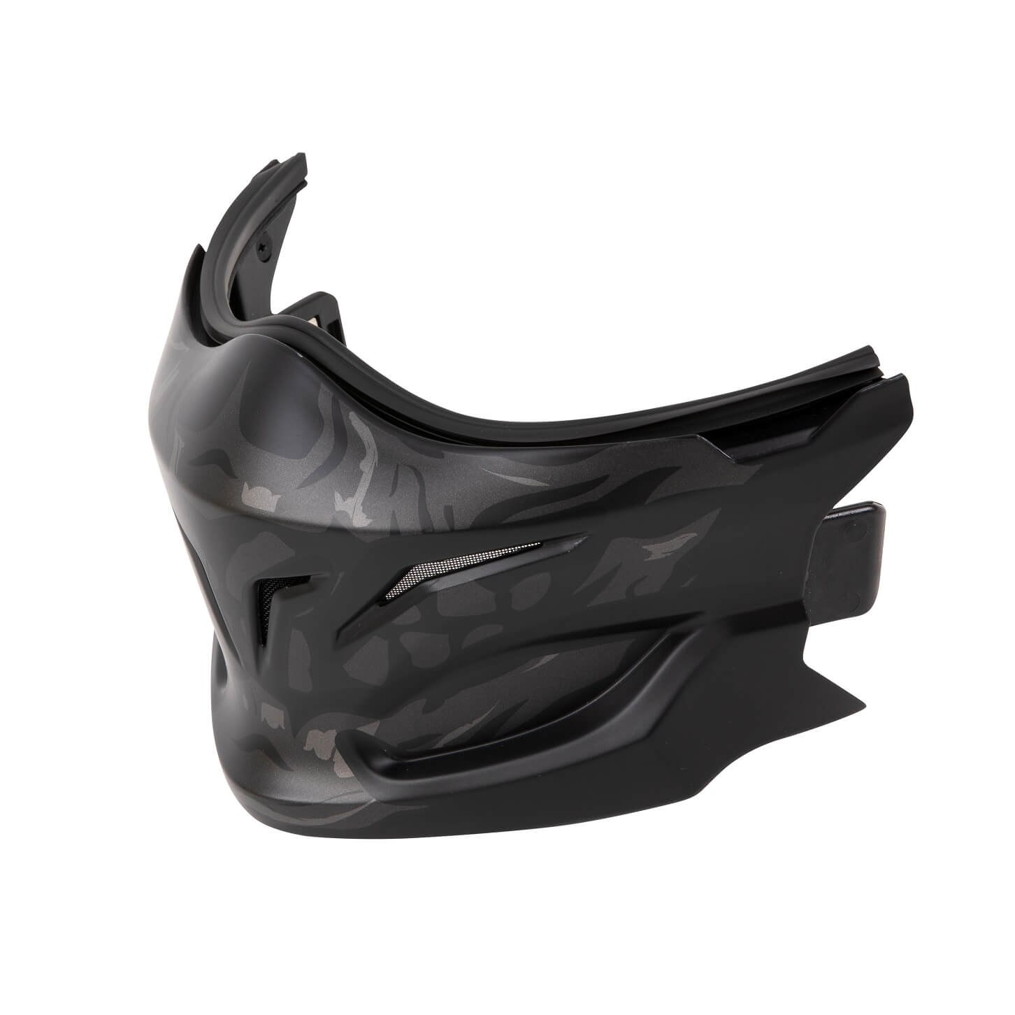 Kinnteil Scorpion "Skull-Maske" für EXO-Combat dark-silver