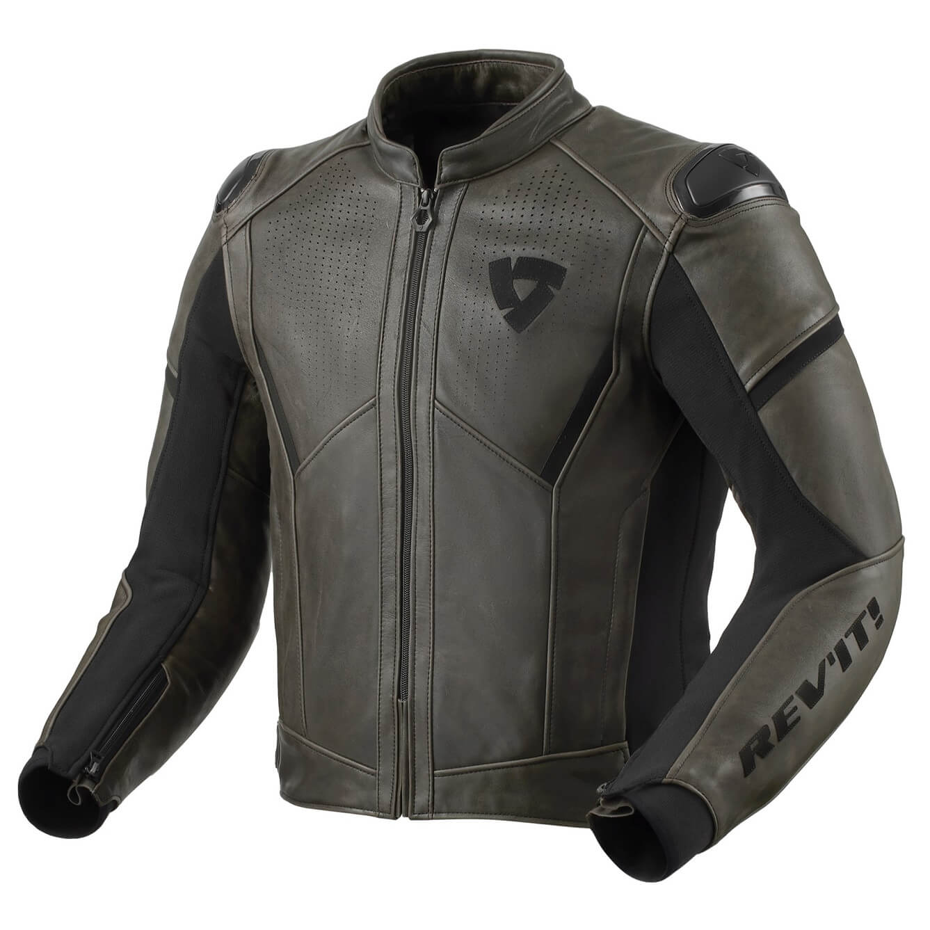 REV'IT Jacke Parallax Schwarze Olive