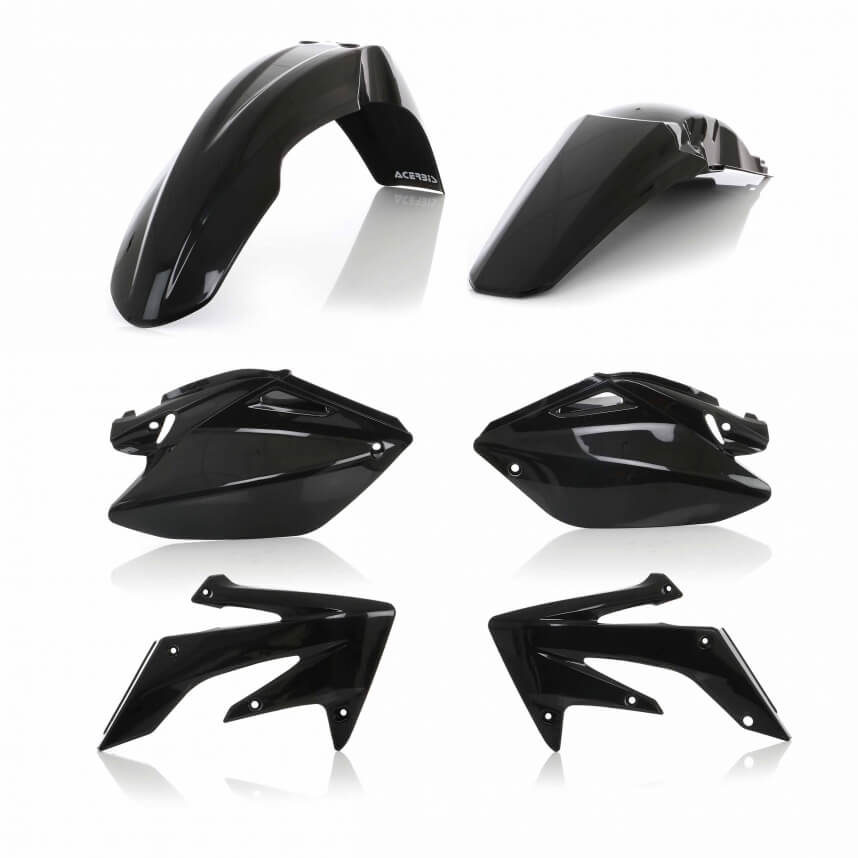 Acerbis Plastikkit für Honda CRF250 04-05 schwarz