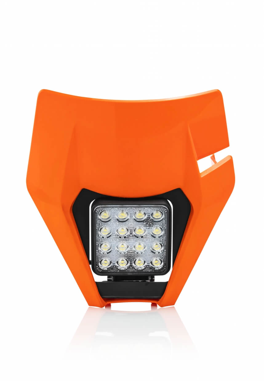 Acerbis Lichtmaske für KTM   orange