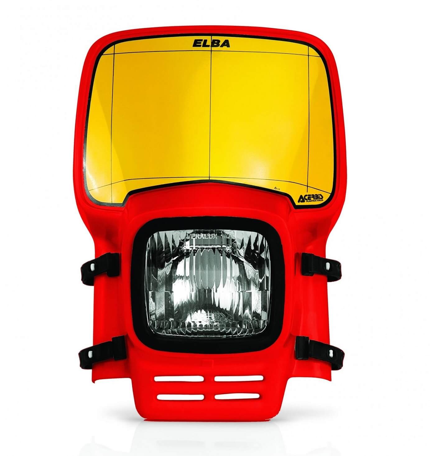 Lichtmaske AC Elba rot