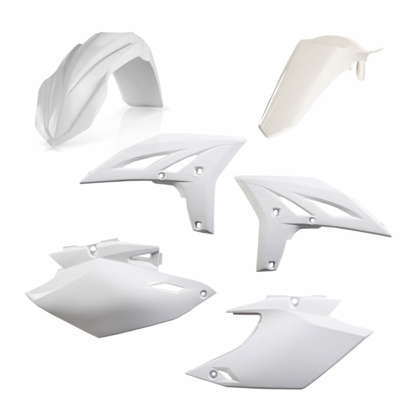 Acerbis Plastic Kit für WRF 450  12 weiß