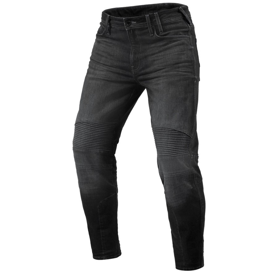 REV'IT Jeans Moto 2 TF Dunkelgrau Used L34,