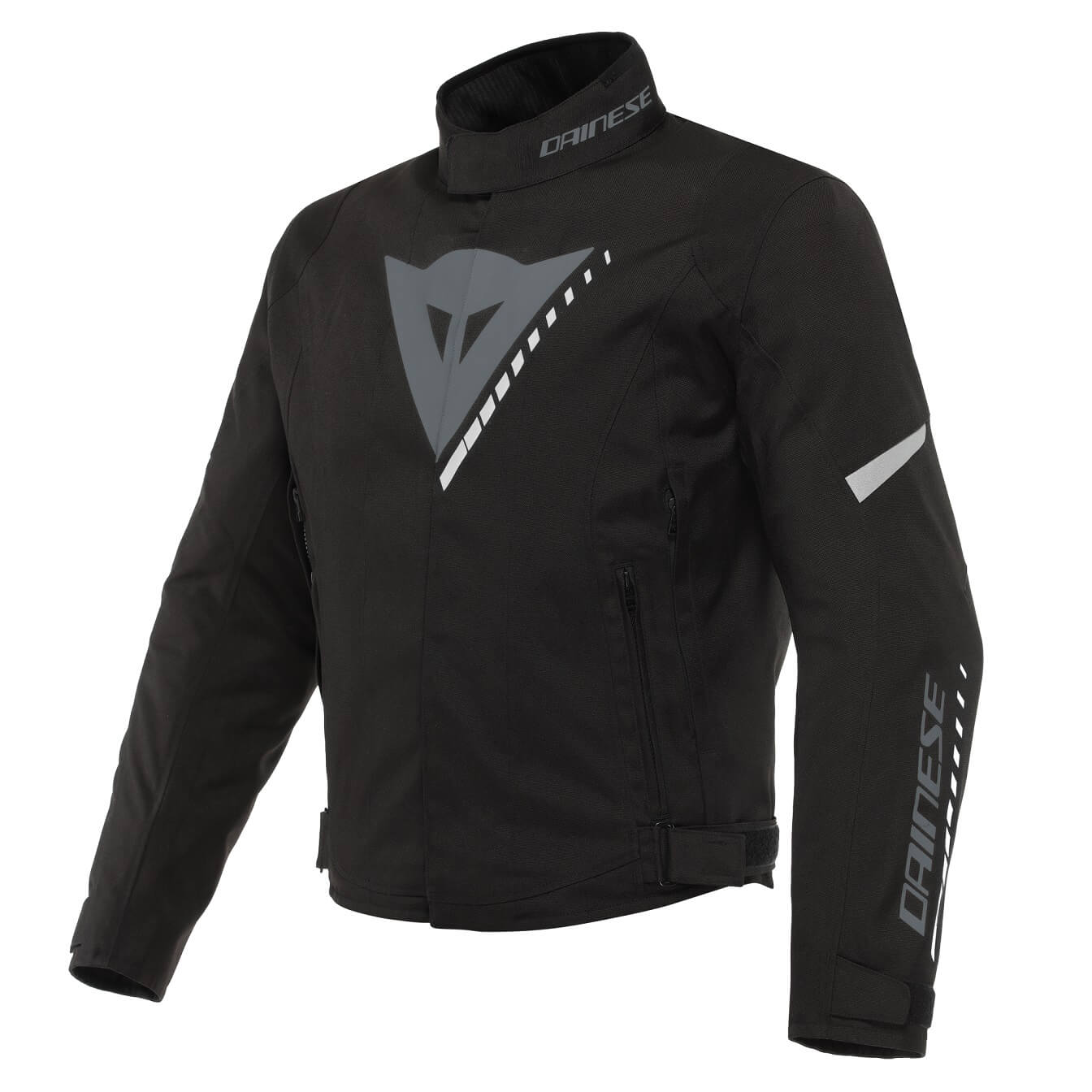 Dainese VELOCE D-DRY JACKET BLACK/CHARCOAL-GRAY/WHITE