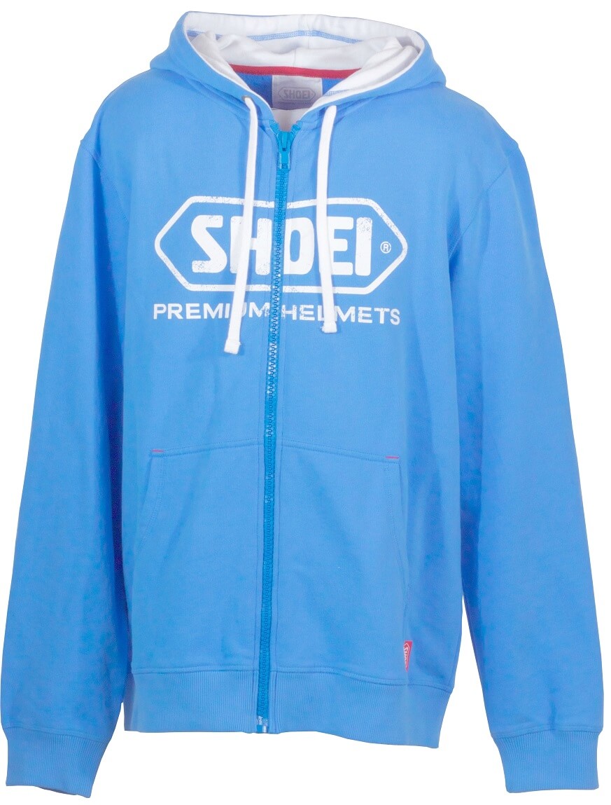Zip Hoody blue