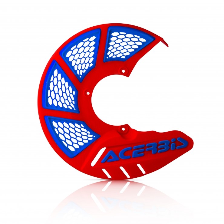 Bremsscheibenschutz AC X-Brake Vented rot/blau