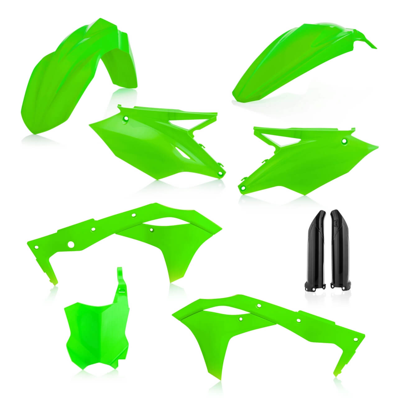 Acerbis Plastikkit für Kawasaki KXF250  grün